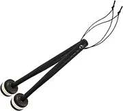 KAILIKETIY 1Pair Professional Drum Mallet with Felt Head Lightweight Percussion Sticks for Performance Portable Design with Hanging Rope for Convenient Storage