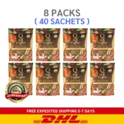 8x QRUSS Coffee Instant Mix Powder Control Hunger Trans Fat-free Robusta Arabica