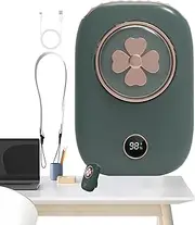 Bladeless Neck Fan,Portable Personal Neck Fan - 3 Speeds Adjustable, Rechargeable Hangable Face Blower with Lanyard, Digital Display for Working, Traveling, Reading, Men, Women