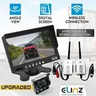 7"LCD Monitor HD 4PIN CCD Reversing Camera Digital Wireless Receiver Transmitter