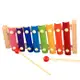 Colorland-敲敲琴 8音階小木琴 兒童鐵片木琴 早教打擊樂器