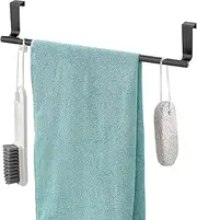 Over Door Towel Rack | Bathroom Towel Holder Bath Towel Bars | Bathroom Towel Holder, Hand Towel Bars, Adjustable Multi-Functional Bathroom Towel Rack for Bathroom, 23cm