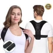 Adjustable Posture Corrector Back Straightener Support Shoulder Brace Men Women