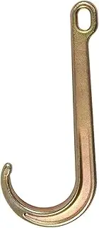 Obstacle car Breakdown Car Long Shank Hook - 5T J Trailer Hook, J Type Hanging Chain Hook, Transport Tow Chain Galvanized Safety Hook for Car Wrecker Recovery, 15 Inches Breakdown car(5T)