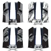 NHL LOS ANGELES KINGS VINYL SKIN FOR SONY PS5 PRO DIGITAL EDITION BUNDLE