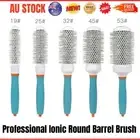 Hair Brush Thermal Ceramic Ionic Round Barrel Heat Resistant Comb Styling Brush
