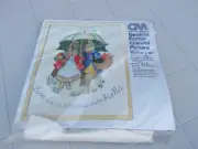 Columbia-Minerva Beatrix Potter Crewel Picture Kit #7702 Love Is a shared NEW