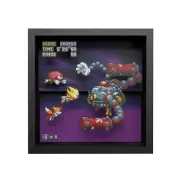 Pixel Frames Sonic Mania Heroes vs Dr Eggman 9x9 Shadow Box Art