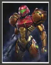 Metroid Prime (Samus) Nintendo GameCube Switch Game Art Print Small Poster
