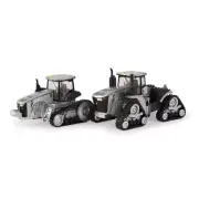 1/64 John Deere SILVER 8470RX & 8370RT Tractors in Two Piece Set by ERTL