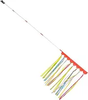 Sosoport Universal Bike Trailer Flag Mount Safety Flag Kit Fiberglass Pole for Ages