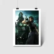 Zack Fair V2 Crisis Core FF7 VII Poster | Classic JRPG Game High Quality Prints