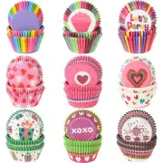 100Pcs Muffin Cupcake Paper Cups Cupcake Liner Baking Muffin Box Cup Case Party