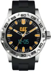 CAT Caterpillar C-Smart Men's Analog Watch Black with Yellow B114521127
