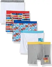 Disney Boys' Pixar Cars 100% Cotton Underwear with Lightning McQueen, Mater, Cruz & More Sizes 18m, 2/3t, 4t, 4, 6 and 8