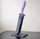 Final Fantasy 7, Buster Sword knife holder, knife storage, knife block