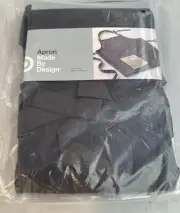 Design Cotton Utility Apron- Cooking, Crafts, w/ Pockets Dark Gray 2 pack