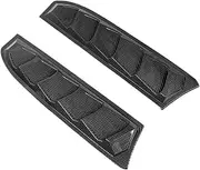 Compatible For Honda Civic SEDAN 2016-2021 Sporty Rear Back Quarter Window Vent Scoop Louver Panel Cover Trim Car Styling(Carbon Style)
