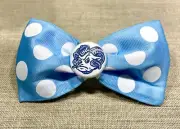 UNC Carolina Tarheels ~ Dog Bow Tie ~ Team Sports ~ Game Day Pet Collar Slide