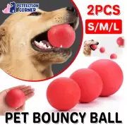 2-Pack Dog Balls - Durable Chew & Fetch Training Toy for Puppies AU