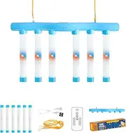 Catching Sticks Game, Hand Eye Coordination Reaction Training Toy, Reflex Challenge Game, 3 Adjustable Speed Catching Game, for Kids and Adults (Light - Blue)