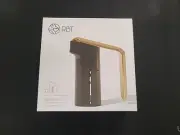 RBT Vertical Lever Corkscrew Wine Opener with Foil Cutter and Extra Spiral Black