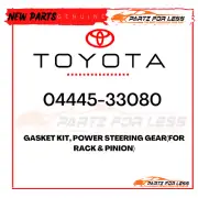 04445-33080 TOYOTA GASKET KIT, POWER STEERING GEAR(FOR RACK & PINION) NEW OEM