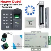 ZKTeco Fingerprint+RFID Card+Password Door Access Control+Embedded Magnetic Lock