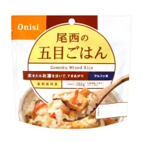 在飛比找momo購物網優惠-【尾西食品】尾西速泡即食餐-五目飯(100g)