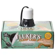 Reptile, Flukers Clamp Lamp with Dimmer (75 Watt (5.5" Diameter))