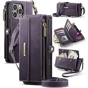 Phone Case For iPhone 16 Pro Max iPhone 15 iPhone 14 13 12 11 Pro Max Mini SE X XR XS Max 8 7 Plus Wallet Case with Lanyard Kickstand Shockproof TPU PU Leather