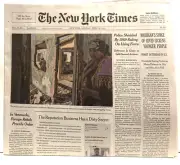The New York Times April 26, 2021 Academy Awards OSCARS Defending Ties To Trump