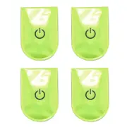 4x Outdoor Sports Led Safety Light Reflective Magnetic Clip On Strobe Running Walking Bike Cycling