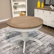 TT Round Extendable Dining Table