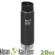 【KLEAN KANTEEN 美國 20盎司KK寬口保溫鋼瓶(54mm)/消光黑】K20VWPCC/保溫杯/保溫瓶/咖啡瓶蓋