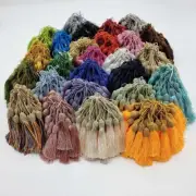 50pcs/lot 15cm Hanging Rope Silk Tassels Fringe Sewing Bang Embellish Curtain