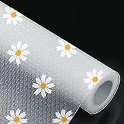 Drawer Liner 30cm*300cm Shelf Liner, Washable Fridge Liners, Non-Slip Oil-Proof Cabinet Paper Drawer Liner, Eva Plastic Drawer Liner Cupboard Pad for Kitchen Cabinet, Refrigerator, Shelves, Storage