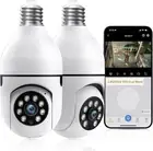 Light Bulb Security Camera, 5G& 2.4GHz WiFi 2K Security Cameras Wireless Outd...