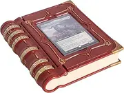 MTG Commander EDH Command Zone/Tray for Magic The Gathering -With Damage, Cast & Life Counters. Store your Commander Deck's Dice & Tokens inside (up to 30 Sleeved Cards)- MTG Accessories Gift. (Red)