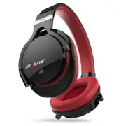 B5 Universal Stereo Tf Card Wireless bluetooth 4.0 Headphone Headset BLACKRD COLOR