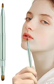 Ben Dual Edition Brushes, Lipstick Lip Brush - Retractable Lipstick Eyebrow Applicator,Ben Double Ended Eyebrow Brushes for Eyeshadow, Creams