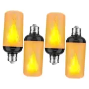 Gen2 LED Flame Light Bulbs, Like Real Fire 4-Mode Flickering Light Bulbs with