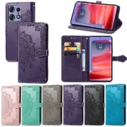 For Oppo Reno 13F 13 12 Pro A5PRO A80 A60 Embossed Magentic Leather Wallet Case