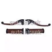 Fit For Royal Enfield Classic Reborn 350 Brown Levers Pair With Grip Pair