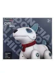 NEW Funtech Remote Control Robot Dog Toy Smart Interactive Dancing Programmable