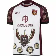 Queensland Maroons State of Origin Indigenous Jersey Sizes S-7XL! T9