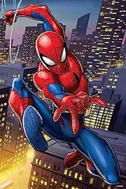 Prime 3D 35586 Marvel Spiderman Lens Puzzle in 3D Box