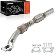 Right Catalytic Converter with Gasket Kit Direct-Fit Compatible with Chevrolet Camaro 2012 2013 2014 2015 3.6L, E.P.A. Compliant