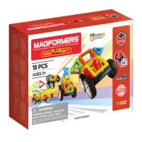 在飛比找momo購物網優惠-【Magformers】磁性建構片-迷你車PLUS