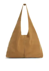 在飛比找ZALORA購物網優惠-Leather Shopper Bag